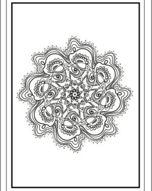 Coloring card #1