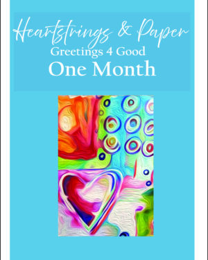 Heartstrings & Paper- Curated Art Card Subscription- month