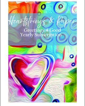 Heartstrings & Paper- Curated Art Card Subscription- yearly